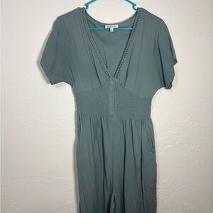 Elegant Blue Jumpsuit